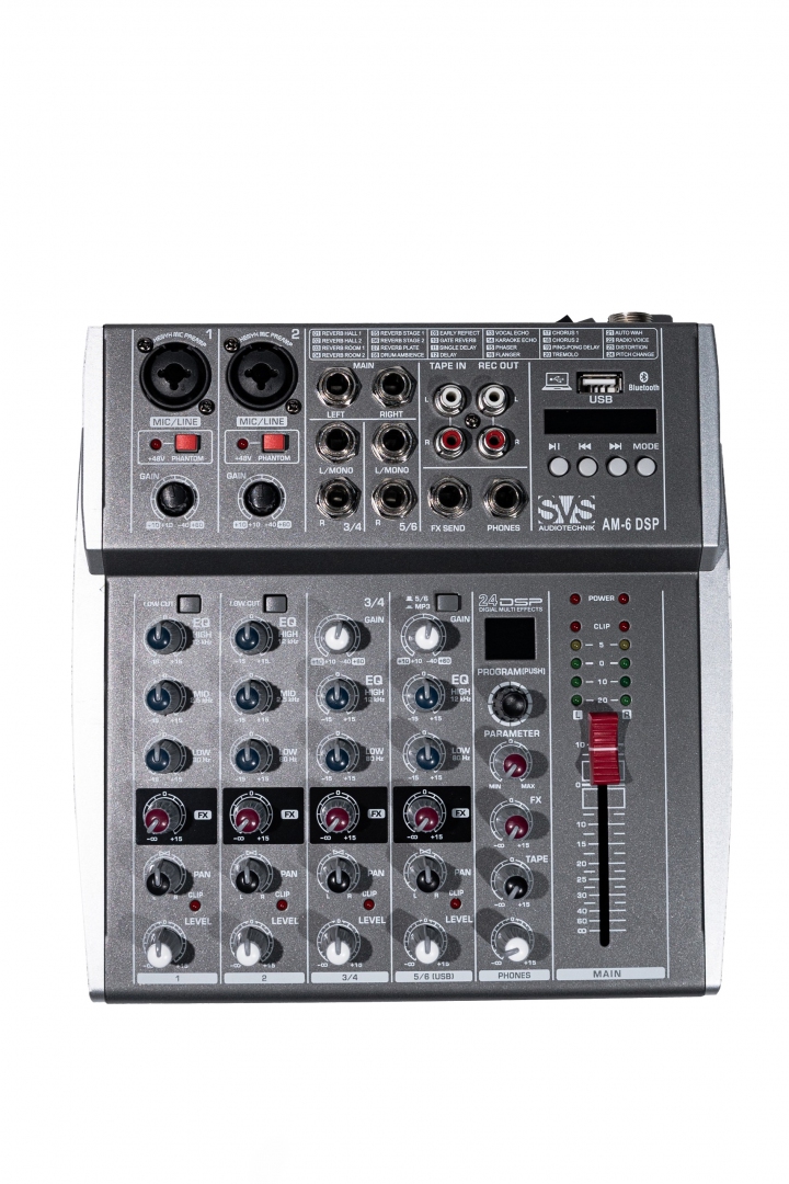 SVS Audiotechnik mixers AM-6 DSP Микшерный пульт аналоговый, 6-канальный SVS Audiotechnik mixers в Мурманской области