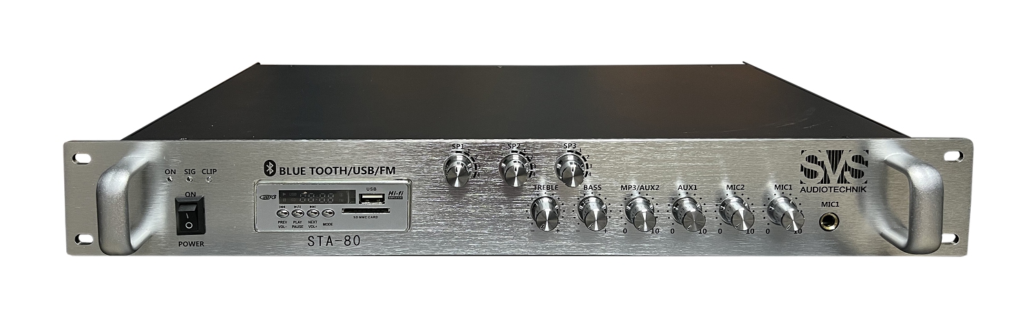 SVS Audiotechnik STA-80 Микшер-усилитель для систем Public Address в Мурманской области